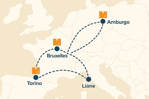 foto spedizioni groupages europee