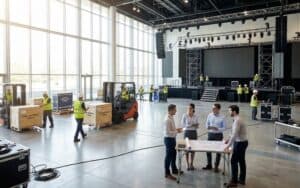 foto logistica eventi