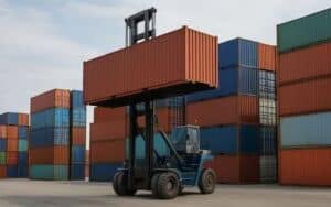 foto di gestione container